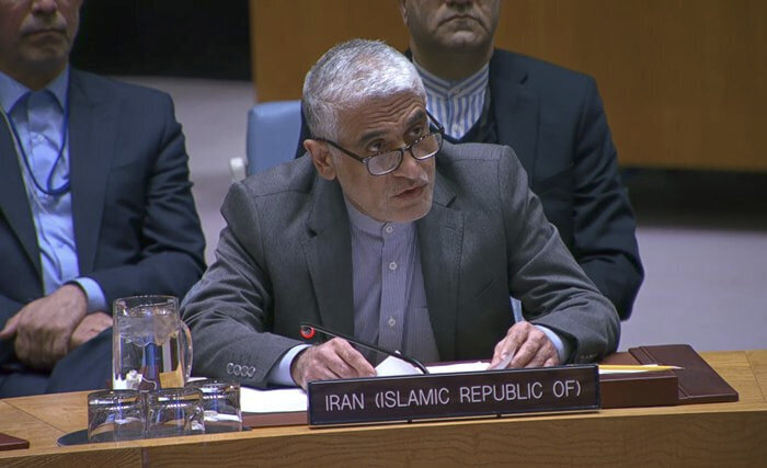 نامه فوری ایران به سازمان ملل درباره توئیت ترامپ در حمایت از معترضان نامه فوری ایران به سازمان ملل درباره توئیت ترامپ در حمایت از معترضان